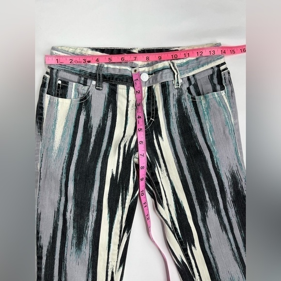 Armani exchange jeans white gray size 2 - Picture 7 of 12